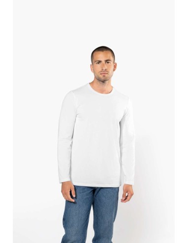 K-KA3016-MEN'S LONG-SLEEVED CREW NECK T-SHIRT
